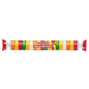 Haribo Confectionery Mega-Roulette Gummy Candy-1.59 oz.-24/Box-8/Case