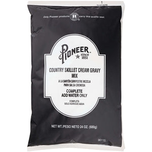 Pioneer Country Skillet Cream Gravy Mix-24 oz.-6/Case