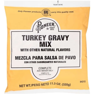 Pioneer Turkey Gravy Mix-11.3 oz.-6/Case