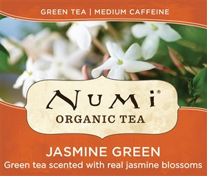 Numi Organic Tea Jasmine Green Tea-100 Count-1/Case