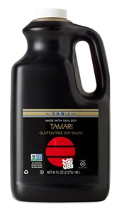 San-J International Gluten Free Tamari Soy Sauce-64 fl oz.s-6/Case