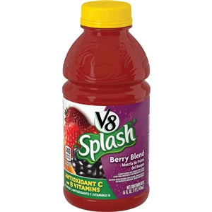 V8 Berry Splash-16 fl oz.s-12/Case