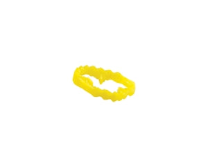Schwartz's 688 To 902 Count .313" Crinkle Mild Banana Pepper Rings-1 Gallon-4/Case