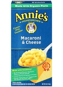 Annie's Mild Cheddar Macaroni & Cheese-6 oz.-12/Case