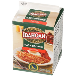 Idahoan Foods Shreds Fresh Cut Hash Browns With Seasoning-2.125 lb.-6/Case