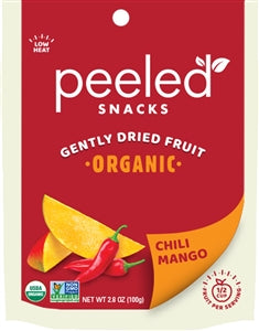 Peeled Snacks Chili Mango Organic Dried Fruitâ-2.8 oz.-12/Case