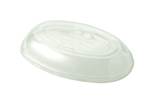 World Centric Ingeo Compostable Small Burrito Bowl Lid-50 Each-8/Case