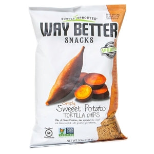 Way Better Snacks Tortilla Chips Sweet Potato-5.5 oz.-12/Case