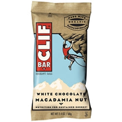 Clif White Chocolate Macadamia Snack Bar-2.4 oz.-12/Box-16/Case