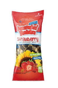 Amazin Raisin Raisins Strawberry Infused Plus Sunflower Seeds-2.3 oz.-200/Case