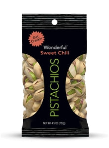 Wonderful Pistachios Pistachio Sweet Chili-4.5 oz.-8/Box-3/Case