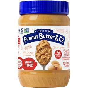 Peanut Butter & Co All Natural Smooth Crunch Time Peanut Butter-16 oz.-6/Case