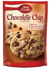 Betty Crocker Chocolate Chip Cookie Mix-17.5 oz.-12/Case
