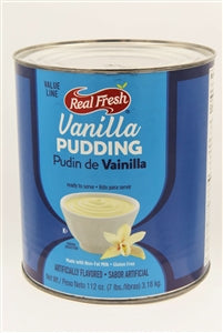 Real Fresh Value Line Trans Fat Free Vanilla Flavored Pudding-7 lb.-6/Case