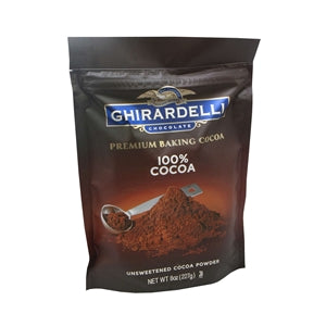 Ghirardelli Unsweetened Cocoa Powder-8 oz.-6/Case