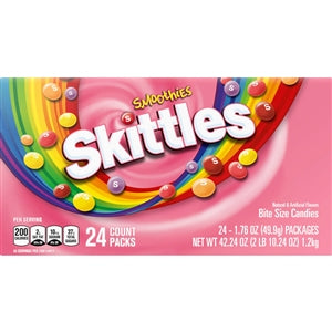 Skittles Smoothie Single-1.76 oz.-24/Box-12/Case