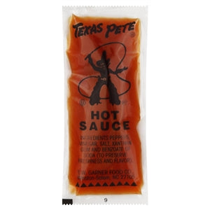 Texas Pete Hot Sauce Single Serve-15.43 lb.-1/Case