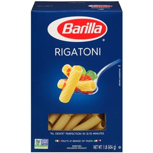 Barilla Rigatoni Pasta-16 oz.-12/Case