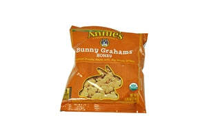Annie's Organic Honey Bunny Graham Crackers-1.25 oz.-100/Case