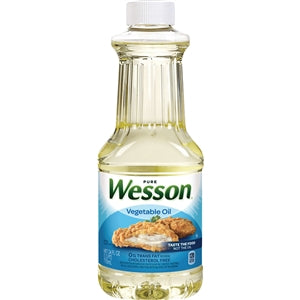 Wesson Vegetable Oil-24 fl oz.s-12/Case