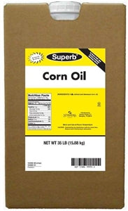 Superb Corn Oil-35 lb.-1/Case