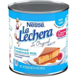 La Lechera Nestle Sweetened Condensed Milk-14 oz.-24/Case