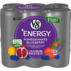 V8 Energy Pomegranate Blueberry-48 fl oz.s-4/Case