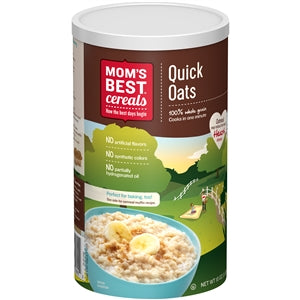 Malt O Meal Mom's Best Oats Quick-16 oz.-12/Case