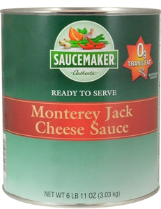Saucemaker White Monterey Jack Cheese Sauce-107 oz.-6/Case