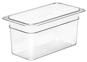 Cambro Food Pan Clear 1/3 Size 6 Inch Deep-1 Each