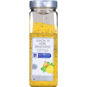 Mccormick Lemon 'N Herb Seasoning-24 oz.-6/Case