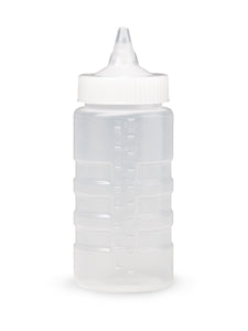 Vollrath Wide Mouth Close Cap Clear Squeeze Dispenser-12 Each-1/Case