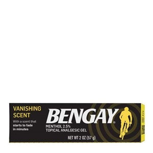 Bengay Vanishing Scent Gel-2 oz.-3/Box-12/Case
