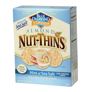 Blue Diamond Almonds Almonds Hint Of Salt Sea Low Sodium-4.25 oz.-12/Case