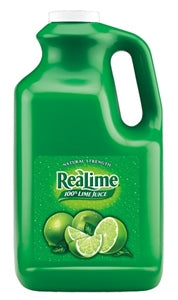 Realemon Lime Juice-128 fl oz.s-4/Case