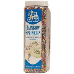 Dec-A-Cake Sprinkles Rainbow Sprinkles-25 fl oz.s-6/Case