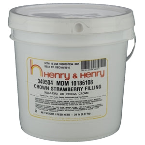 Henry And Henry Strawberry Filling-20 lb.