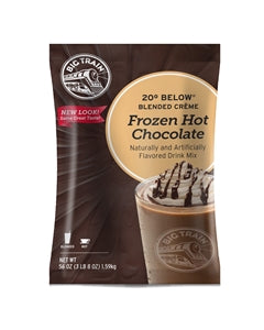 Big Train 20 Degrees Below Frozen Hot Chocolate Drink Mix-3.5 lb.-5/Case