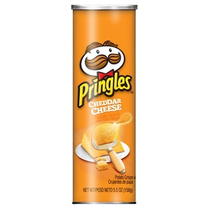 Pringles Cheddar Cheese Potato Crisp-5.5 oz.-14/Case