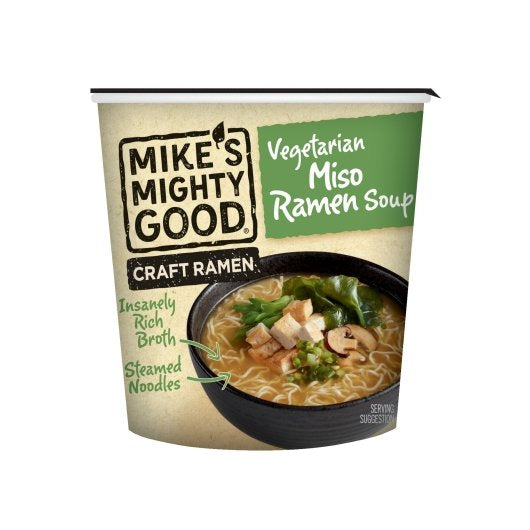 Mike's Mighty Good Ramen Soup Good Miso-1.7 oz.-6/Case