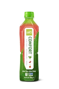 Alo Drink Comfort Aloe Watermelon & Peach-16.9 fl oz.s-12/Case