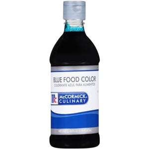 Mccormick Blue Food Color-1 Pint-6/Case