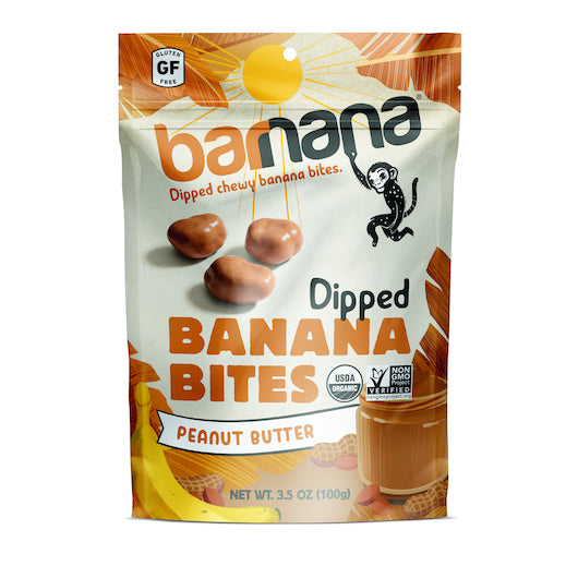 Barnana Peanut Butter Banana Bites-3.5 oz.-6/Case