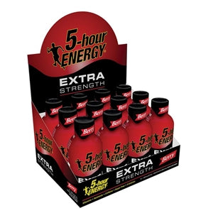 5-Hour Energy Extra Strength Berry Energy Shot-1.93 fl oz.s-12/Box-18/Case