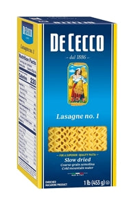 De Cecco No. 1 Lasagna-1 lb.-12/Case