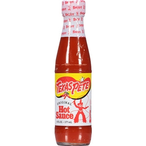 Texas Pete Original Hot Sauce Bottle-6 fl oz.-12/Case
