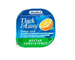 Thick & Easy Clear Thickened Orange Juice-24 Count-1/Case