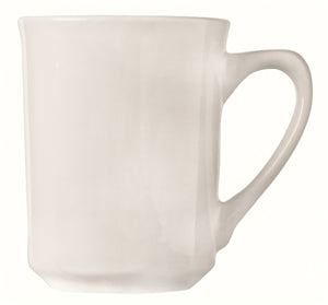 World Tableware Porcelana 8.5 Oz Kona Mug- Bright White-36 Each-1/Case