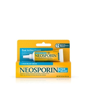 Neosporin Max Strength Plus Cream-0.5 oz.-6/Box-12/Case