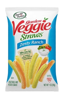 Hain Gourmet Garden Vegetable Straws Zesty Ranch-4.25 oz.-12/Case